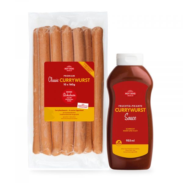 Currywurst & Sauce – 10er-Set