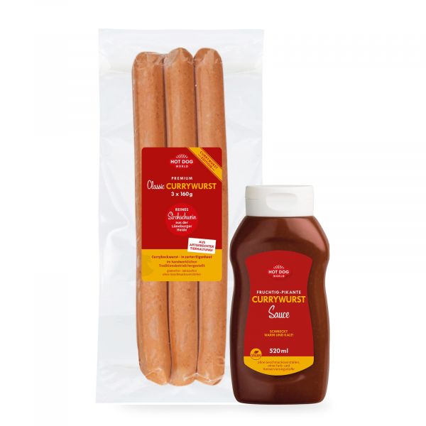 Currywurst & Sauce – 3er-Set